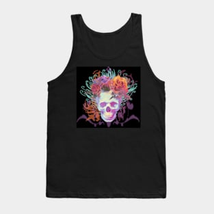 Abstract Skull Number One Tank Top